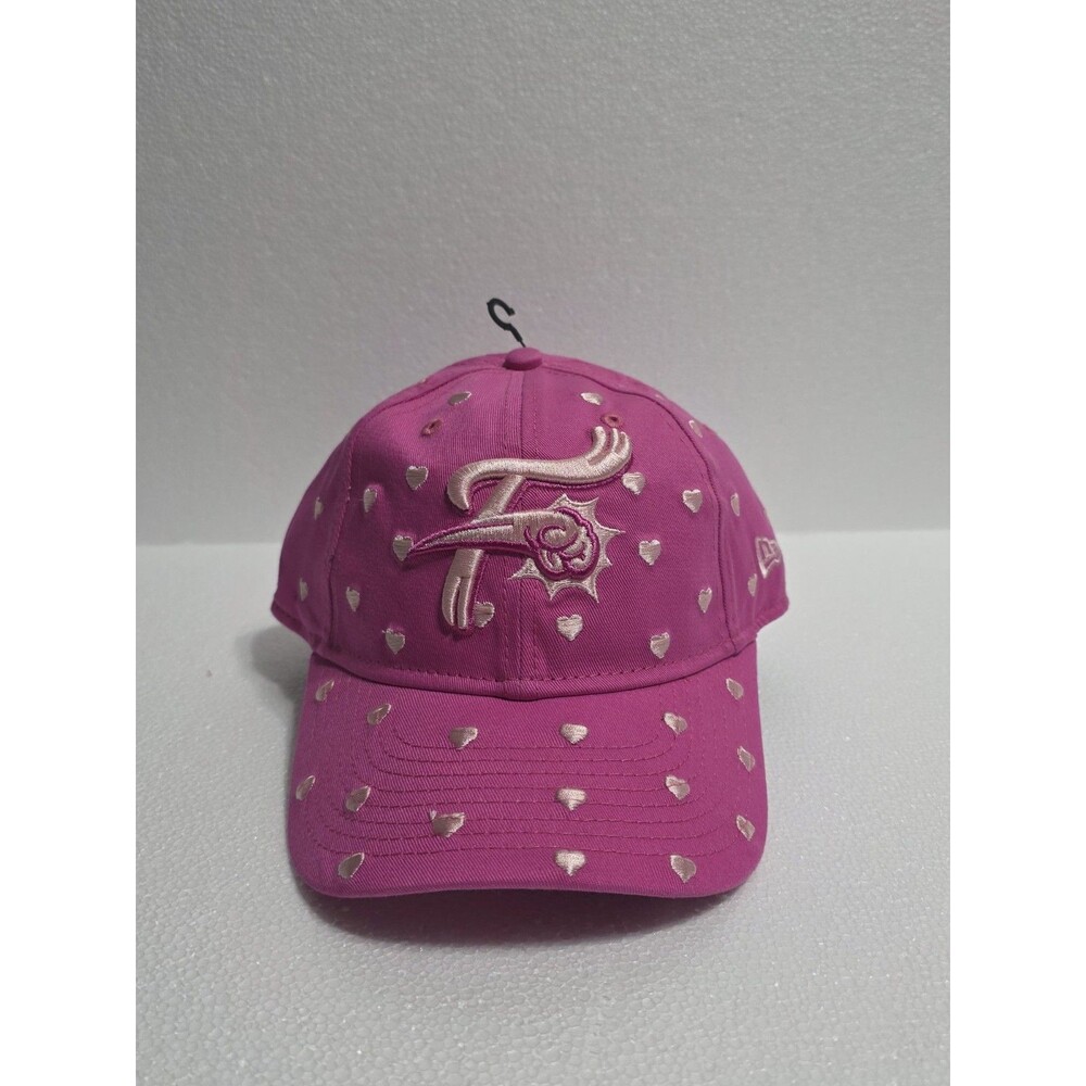 Minor League New Era Reaphi Youth Girls Lovely Fan Adjustable Hat  Pink